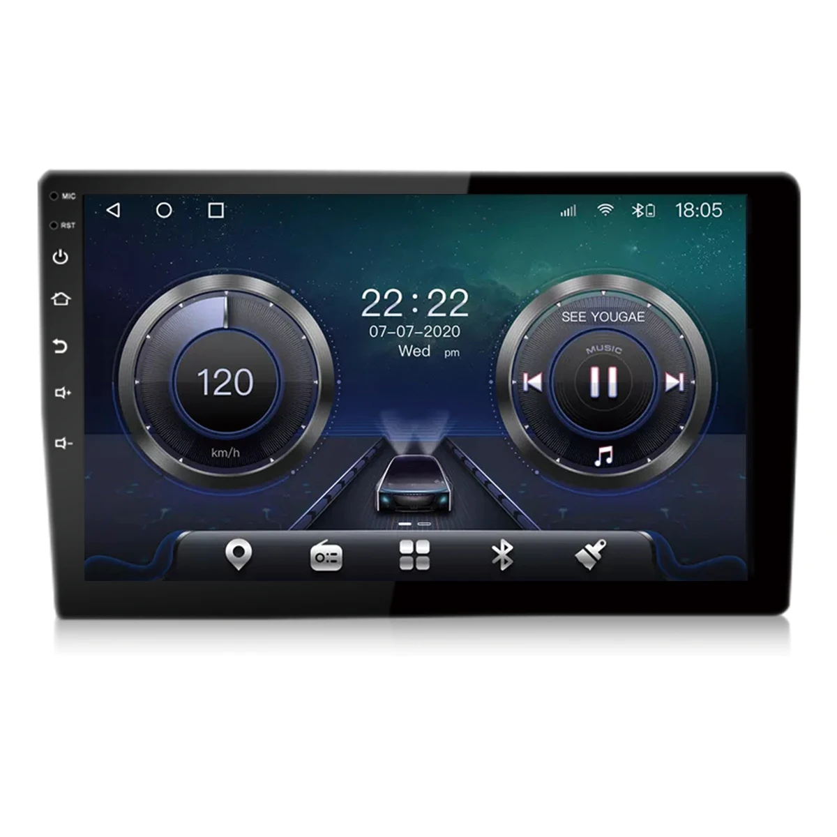 TS10 7862 10 Inch Android 10 Car Stereo, 4+64G, FM Radio, GPS, 2