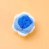 Gradient blue-rose flower head (with flower holder)