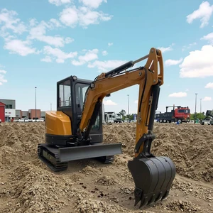 New Crawler Small Excavator Hydraulic Small Micro Digger Machine Compact Excavators With Bucket