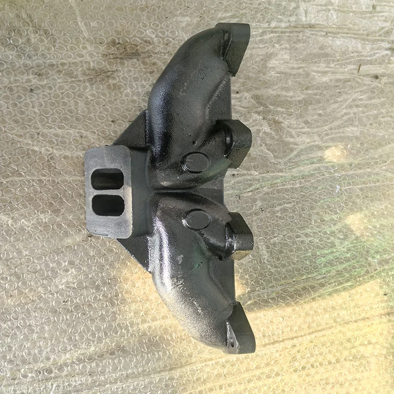 Obsługa czteroprzewodowego kolektora wydechowego, odlewanie grawitacyjne z aluminium, części do wyścigowych samochodów wysokiej wydajności