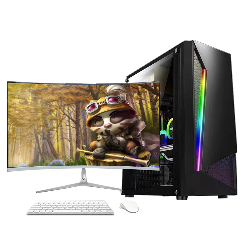 Affordable Computer Full Set 8gb Ram 512gb Ssd Home Office Gaming Pc  Desktop Computer Gamers I9 I7 I5 I3 - Buy Pc Gamers I9 I7 I5 I3,Office  Desktop Computer,Gaming Pc Computer Product