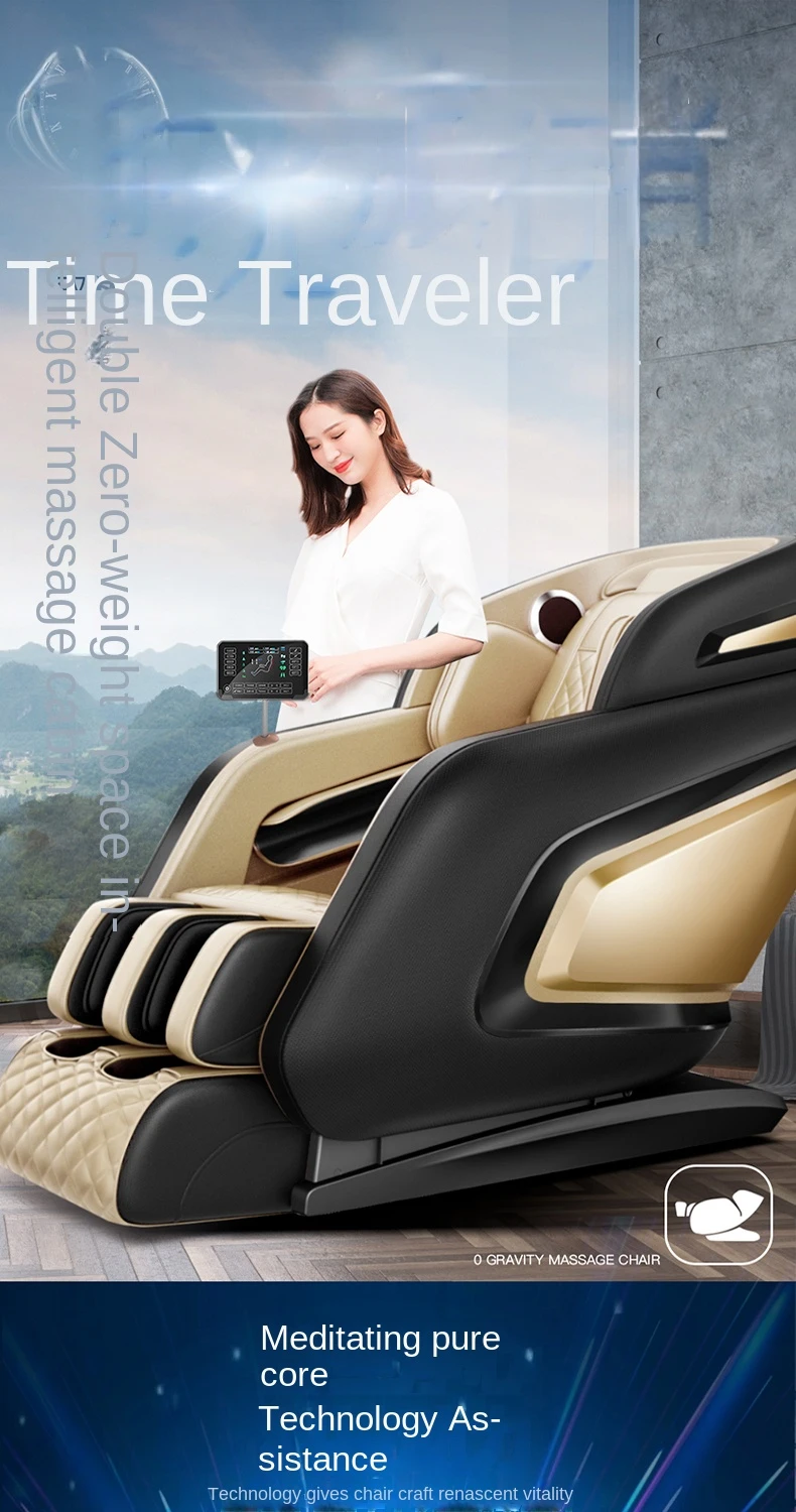 Sl Track 4d Full Body Massage Chair Zero Gravity Folding Recliner 3d Zero Gravity Massage Chair