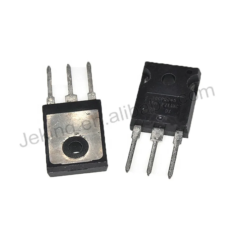 Jeking Diodes & Rectifiers Dual Anode Common Cathode Tube TO-247AC-3 RECOMMENDED ALT VS-3 30CPQ045PBF