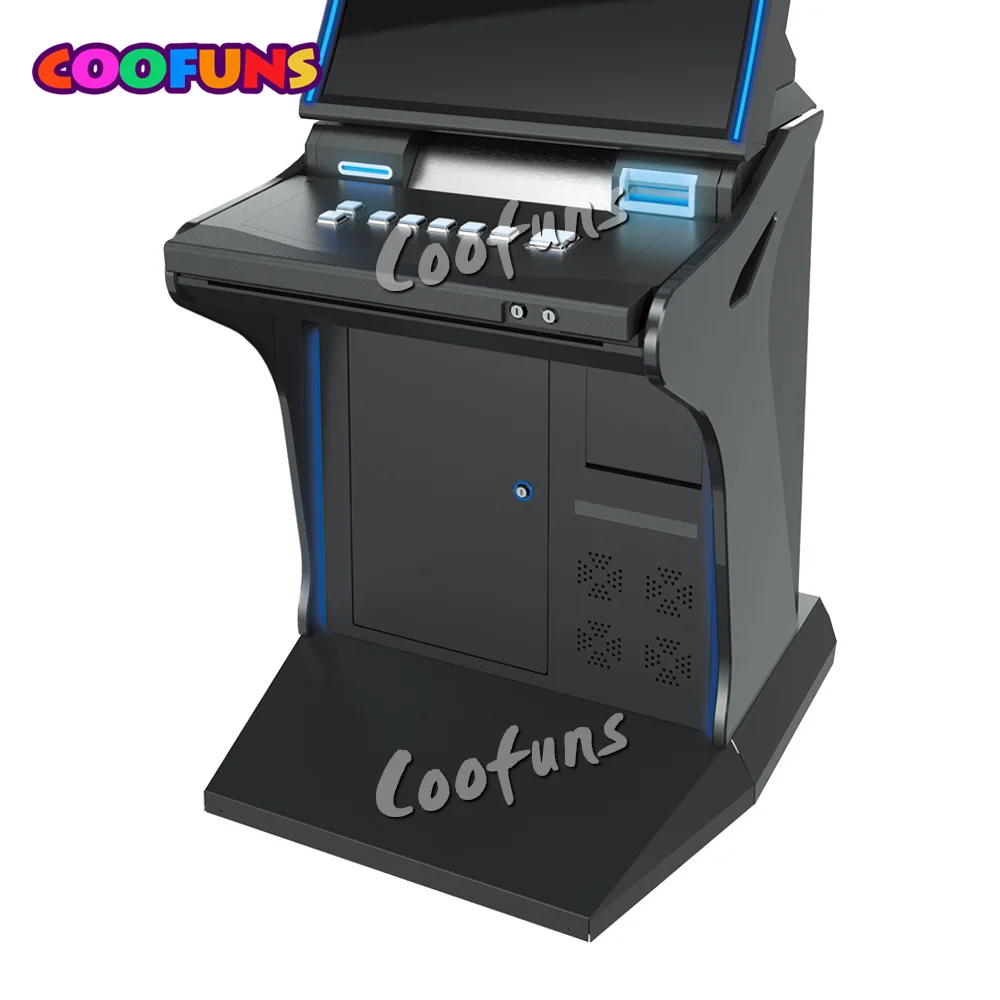 Hot Selling Metal Materials 43 Inch Curved LED Touch Monitor Skill Game Board Arcade Machine with Nudge Games
