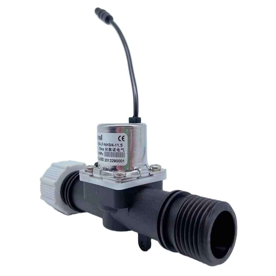 Battery Powered 3.6V DC Low Pressure G3/4 Normally Closed Latching Solenoid Valve For Irrigation Dig