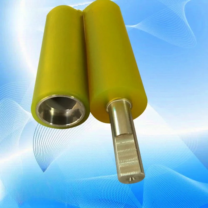 Quick Install Rubber Tire Roller for Sale  Mini Roller 65A-90A Roll