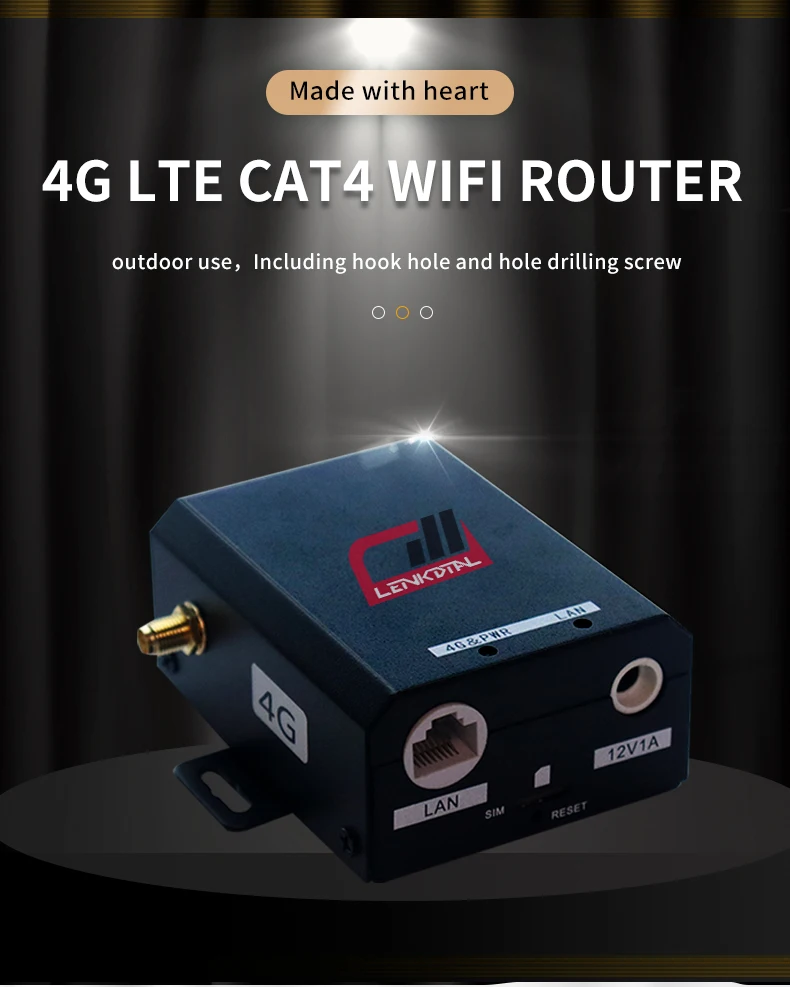 LENKDTAL 4G+ H927 Outdoor Router - Reliable Mobile Connectivity