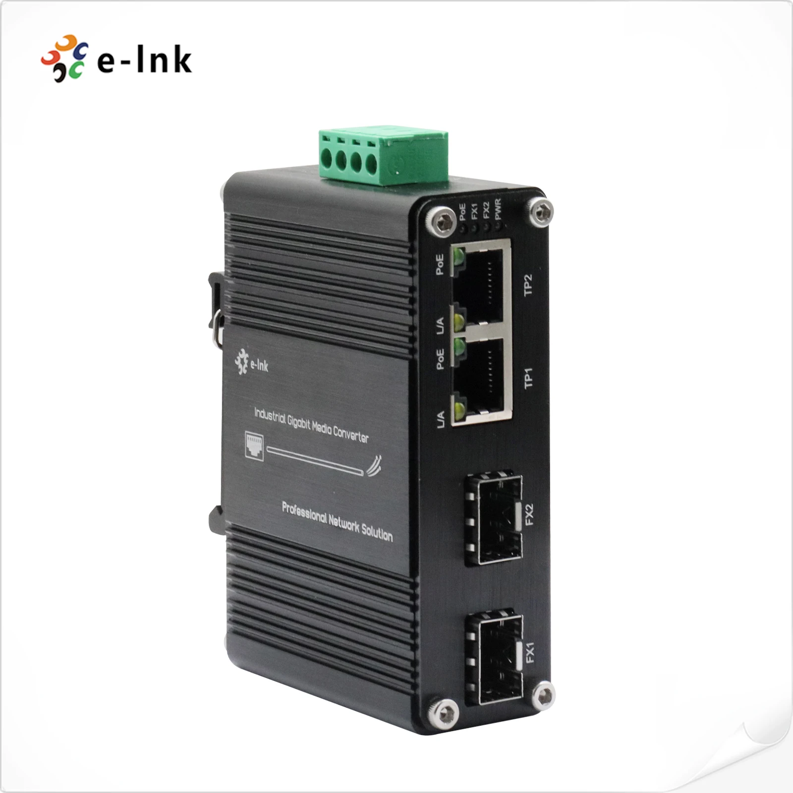 Industrial 4-Port 10/100Base-TX + 1-Port 100BASE-FX Ethernet Switch