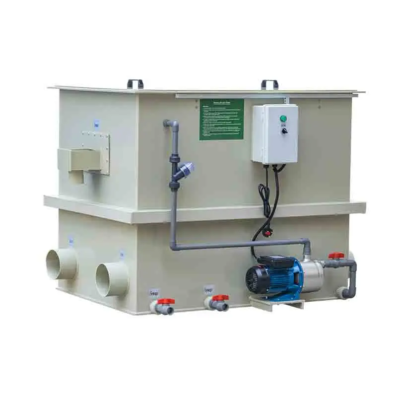 QihangRAS Customize 30m3 60m3 100m3 16000 Gallon Water Treatment Industrial Drum Filter Rotary Drum Filter Aquaculture