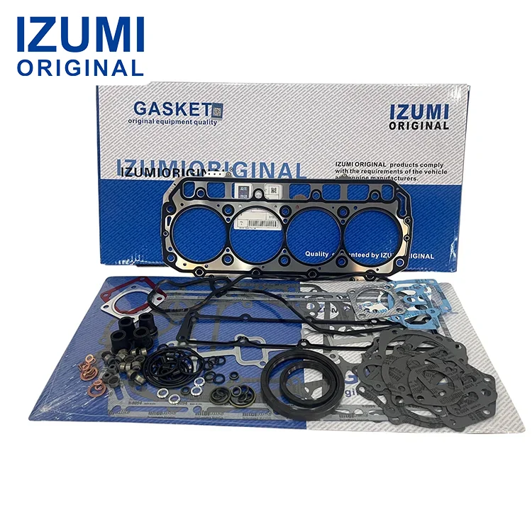 IZUMI ORIGINAL for Yanmar 3TNV88 Komastu 3D88E Engine Overhaul Gasket Set With Cylinder Head Gasket Construction Machinery Parts