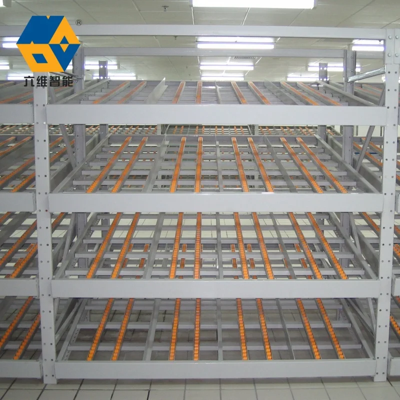 NOVA Metal Rack Manufacturer Gravity Carton Flow Rack System Steel Warehouse Selective Carton Flow Storage Rack