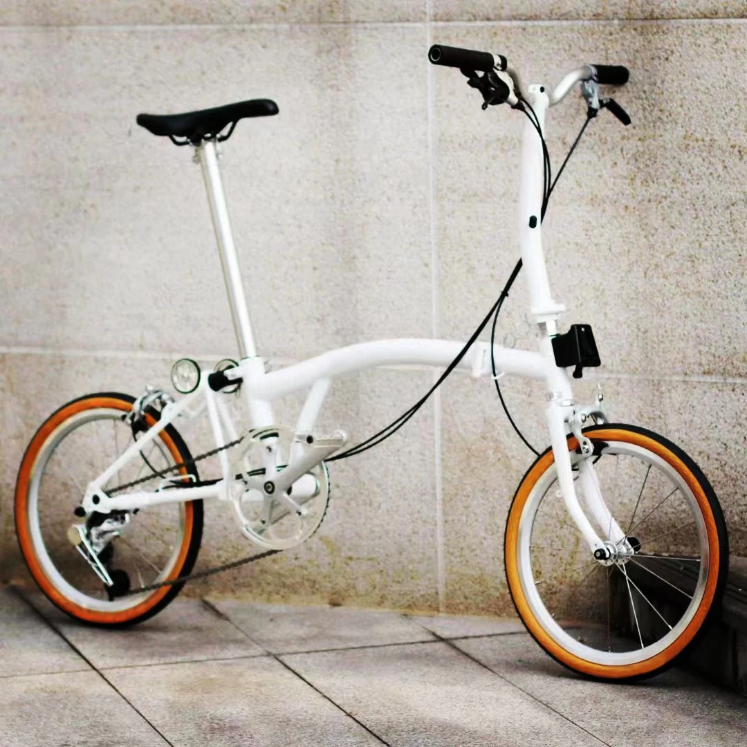 Lightweight & Portable 16 Inch Mini Folding Bike with 7 Speed Gear