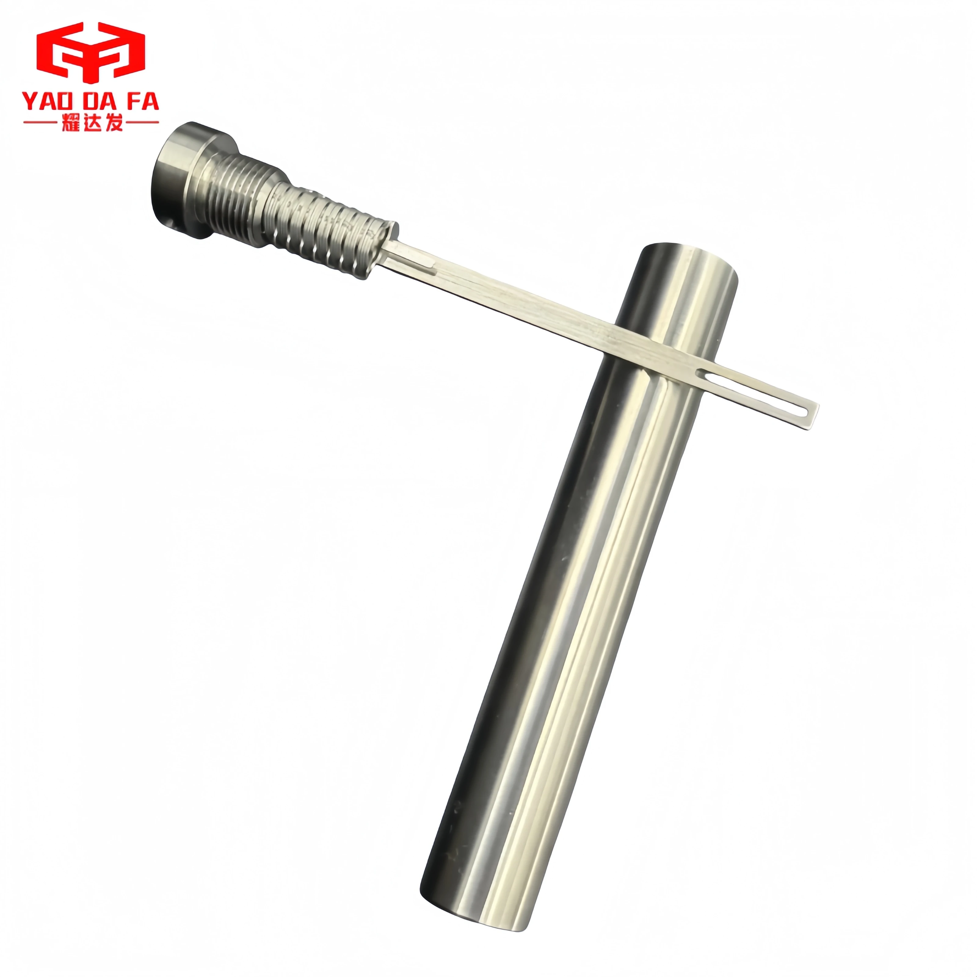 YAODAFA Exquisite Stainless Steel Mnemonic Capsule Crypto Hardware Wallet  Encrypted Cold Wallet Silvery-Christmas Gift