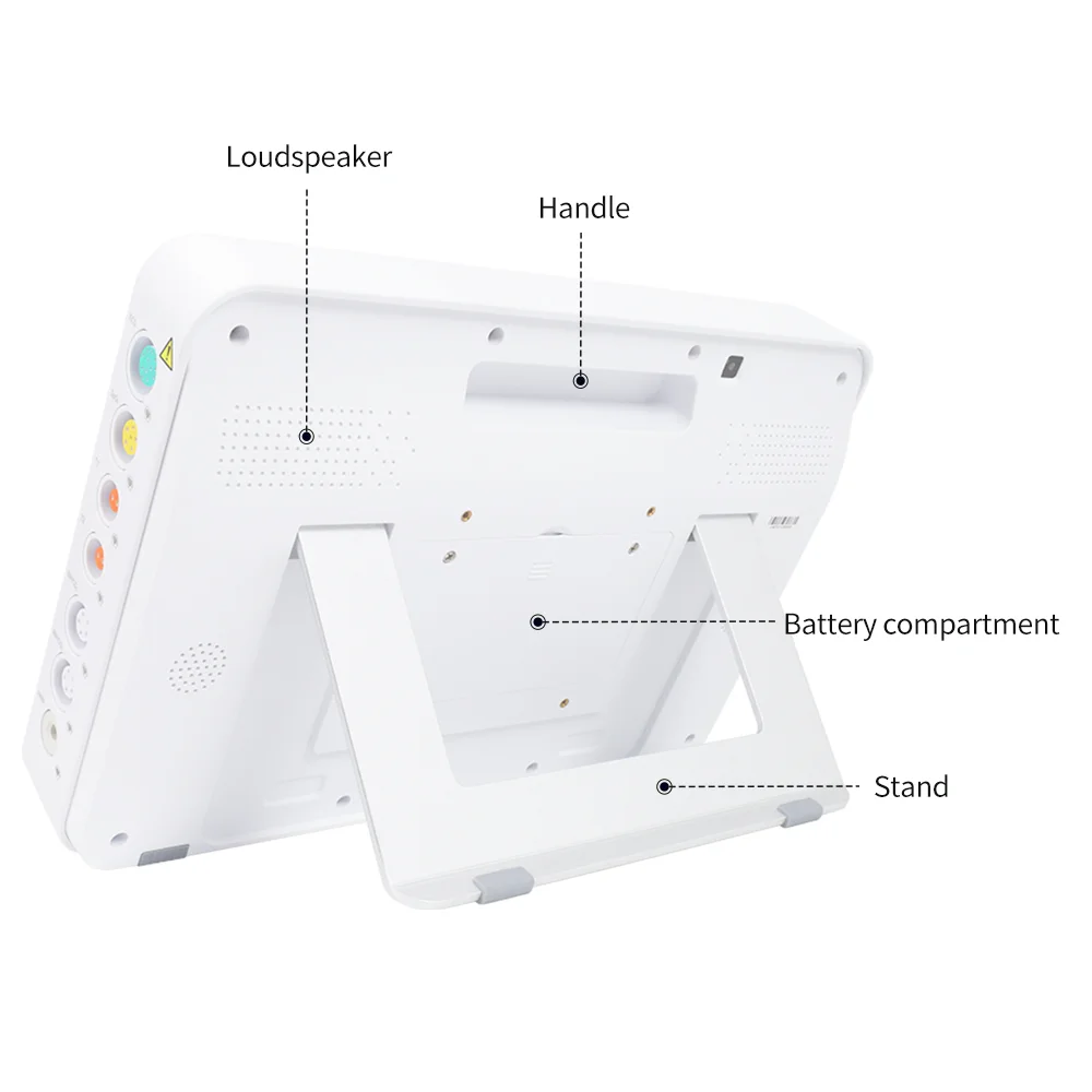 CONTEC CMS8500 Multiparameter Portable Vital Sign Monitor Cardioc Patient Monitor