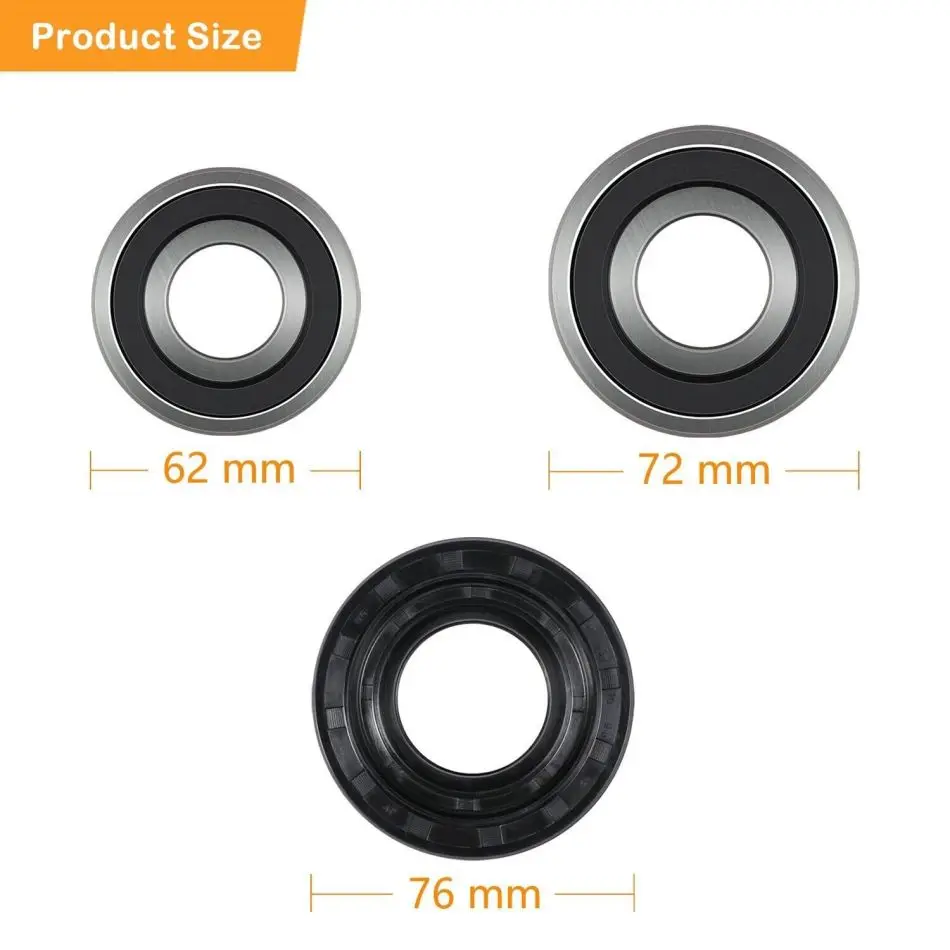 LG/Kenmore Front Load Washer Tub Bearings & Seal Kit – 2.2 Kit (4036ER2004A)