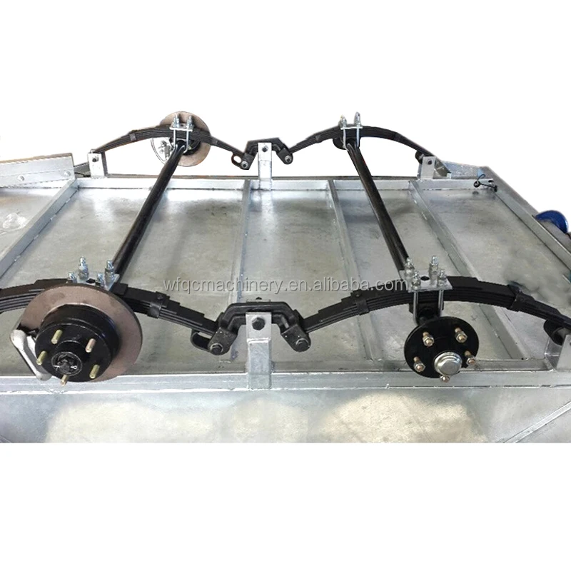 Dimensions Load Force Rocker Spring Kit Caravan Trailer 2000 kg Tandem Axle with Rocker Roller Spring Kit ...