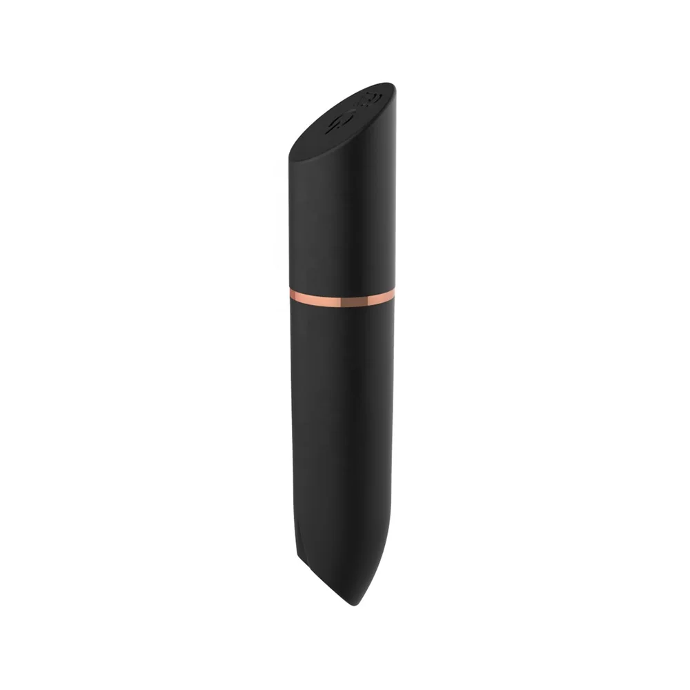 Attractive Mini Bullet Vibrator for Vagina Clitoris Nipples Stimulation,10 Vibrations Heart Shape Angled Lipstick Sex Toy Bullet
