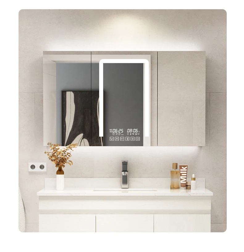 Visual Mirror Modern Classic LED Bathroom Vanity Wall Mounted Mirror