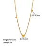 xkn0142 mini collana d'amore in oro