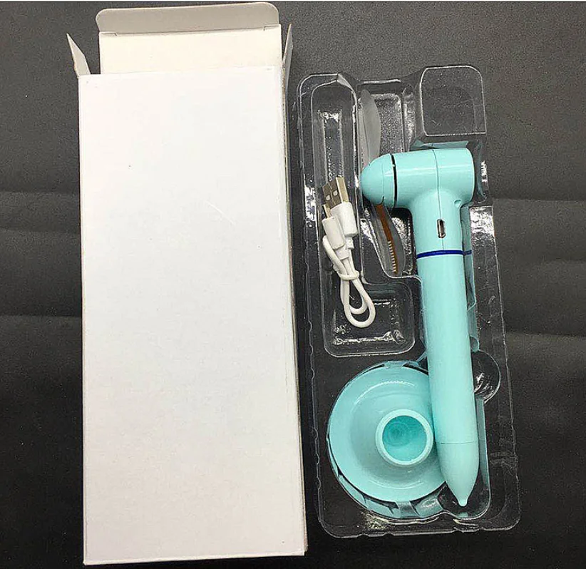 Перезаряжаемый свет светодиодной вспышкой вентилятор шариковая ручка с держателем