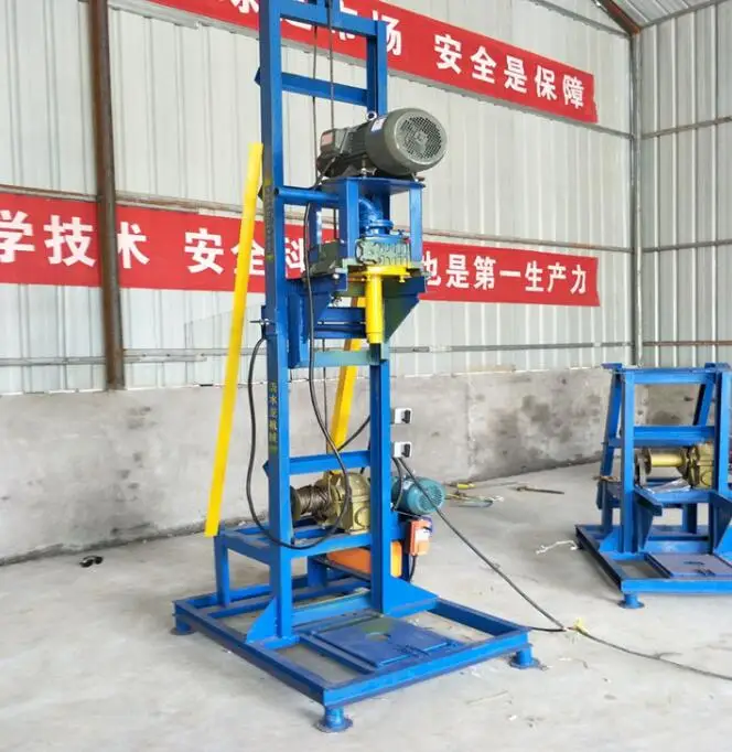 Manual Water Well Drilling Machine  Borehole Deep Water Well Drilling Rig Machine