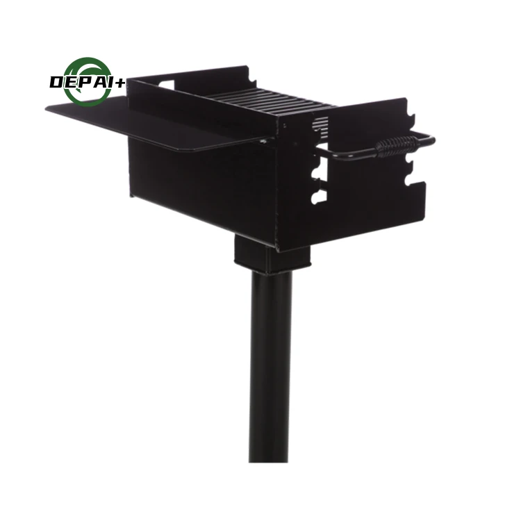 Outdoor Park Portable Ada Rotating Pedestal Charcoal Bbq Grills For
