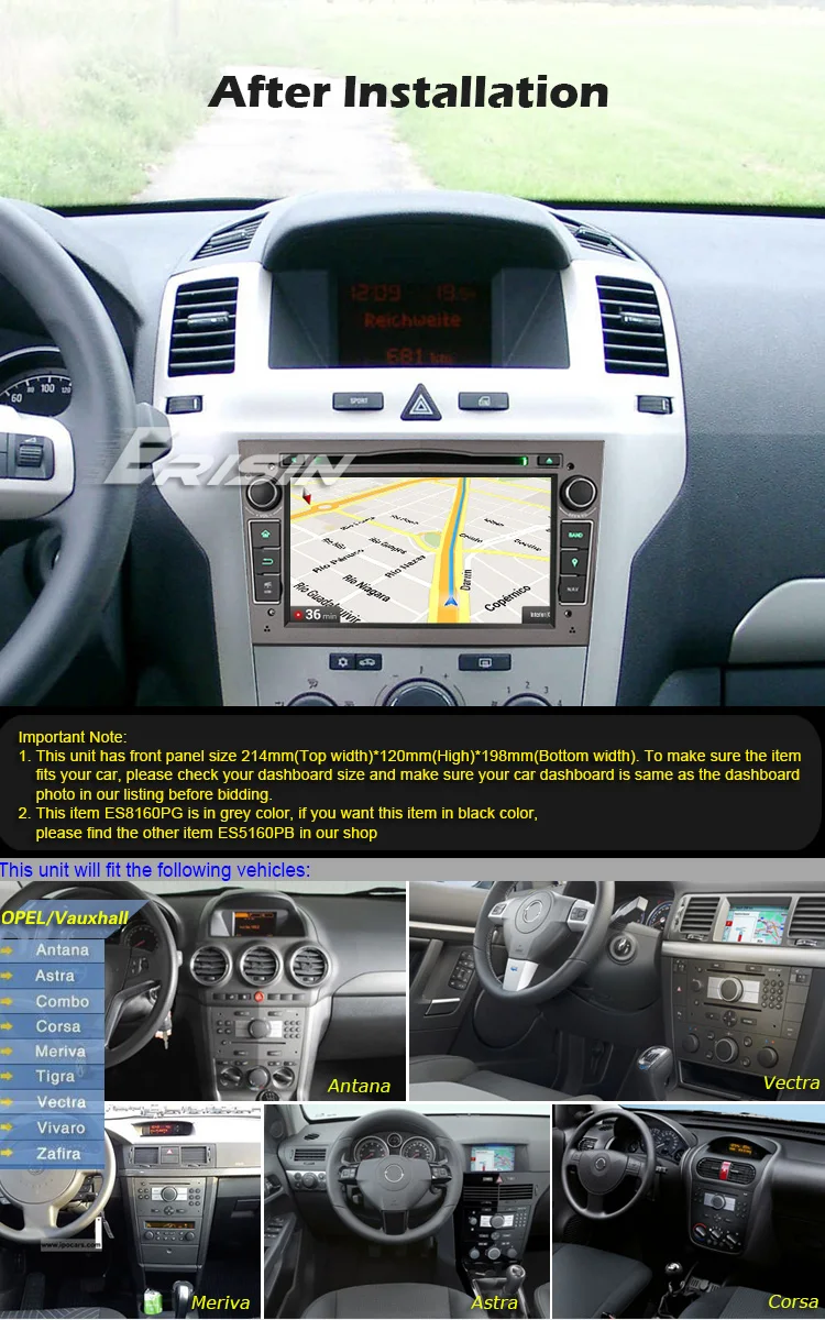 Opel Vauxhall Holden Car Stereo 