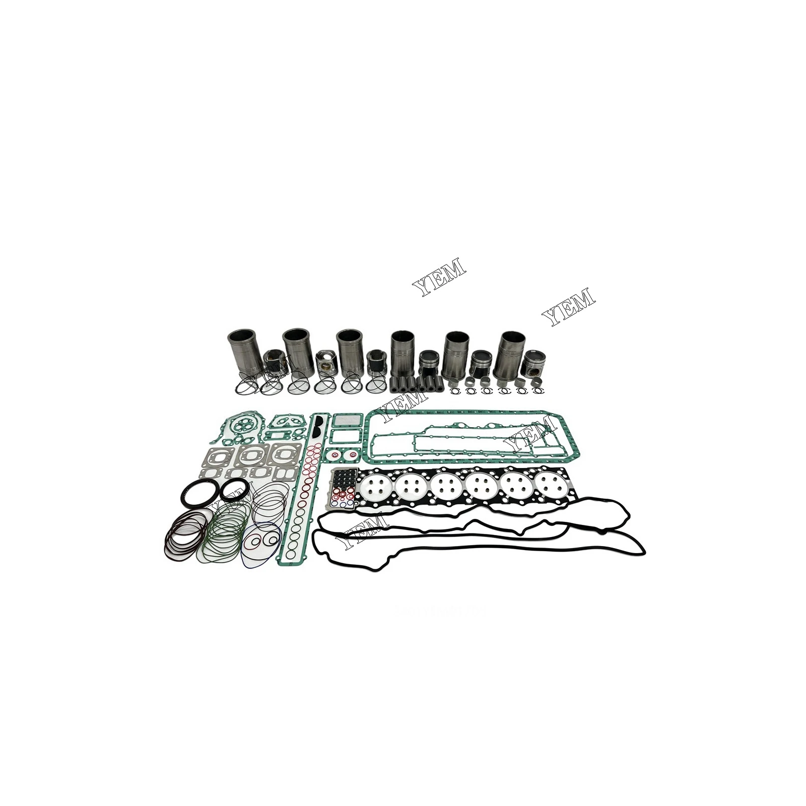 D6CB Cylinder Liner Kit With Gasket Set for Hyundai Universal Engine Parts