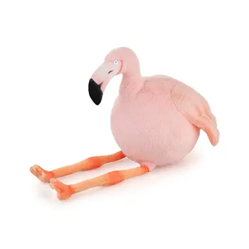 Environmentally Friendly High rebound Fluffy Soft Flamingo Children's Toy Plush Animal