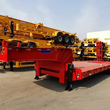 LUEN Semi-Trailer Food Truck Trailer Refrigerated Transport Steel Material Box Trailer