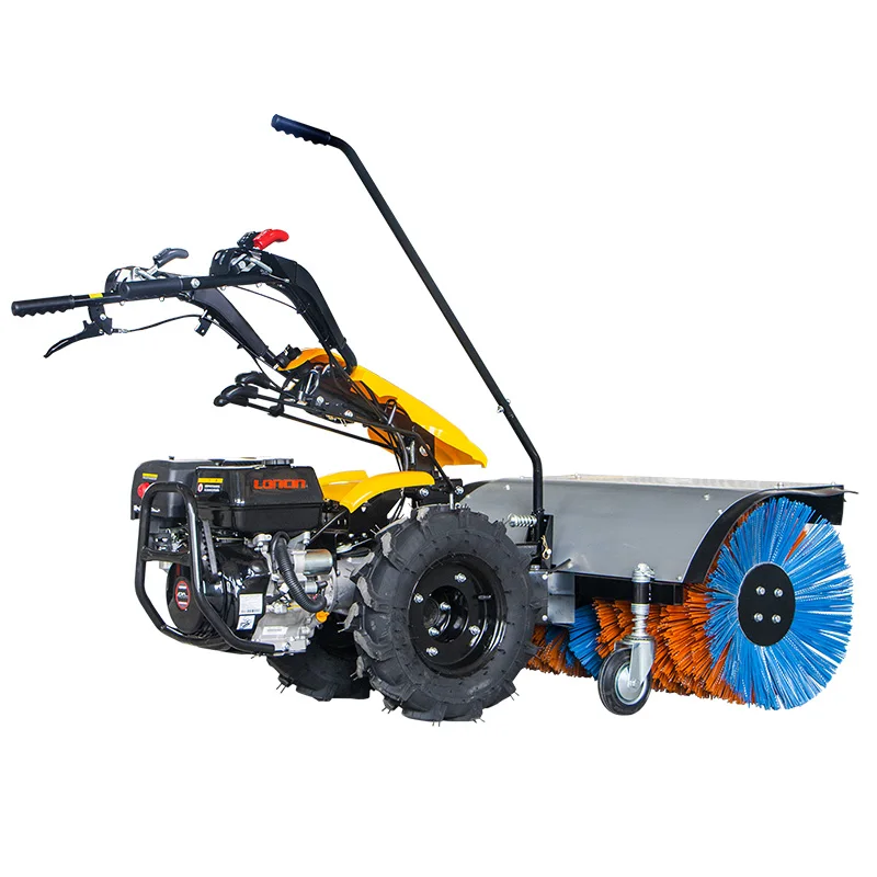 Manual Sweeper Snow Broom 15HP Gasoline Snow Blower Gas Powered Snow Sweeper