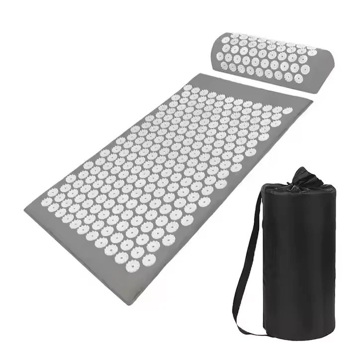 Phenitech Acupuncture Needle Shakti Mat, Accupressure Spike Mat and Pillow Set, Acupressure Health Yoga Mat