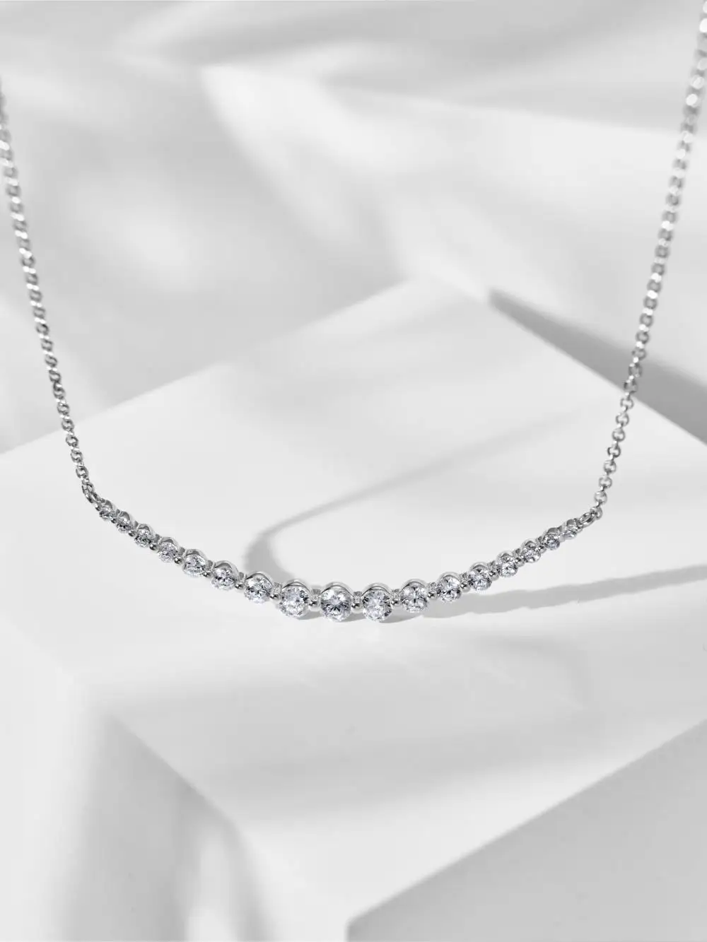 KAKODIY 5A Zirconia Chain 925 Sterling Silver Fine Jewelry Luxury 14K Gold Plated Stackable Necklace detail 7