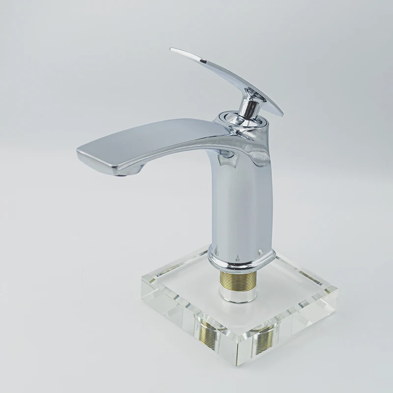 洗面台タップ亜鉛合金サーモミキサー蛇口モダンな温水 & 冷水バス