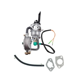 Двухтопливный карбюратор для бензинового генератора комплект преобразования СПГ GX390 188 188F ручной