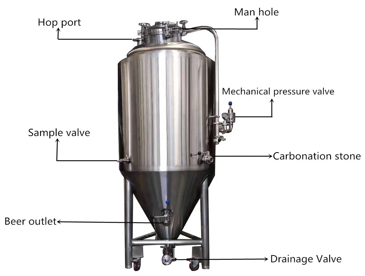 50L 100L Micro Household Stainless Steel Copper Brewery Alcohol Distilling Equipment