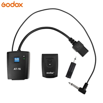 Godox AT-16 3.5mm Wireless Studio Flash Trigger Receiver for Canon Fujifilm DSLR Camera Sync Speed