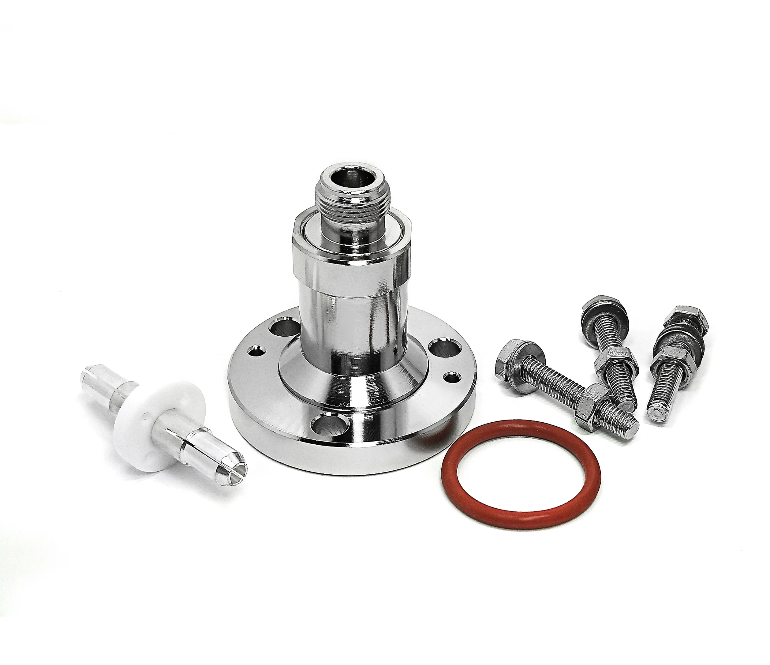 low price  N female  rf coaxial connector to 7/8 EIA flange adapter adaptor supplier