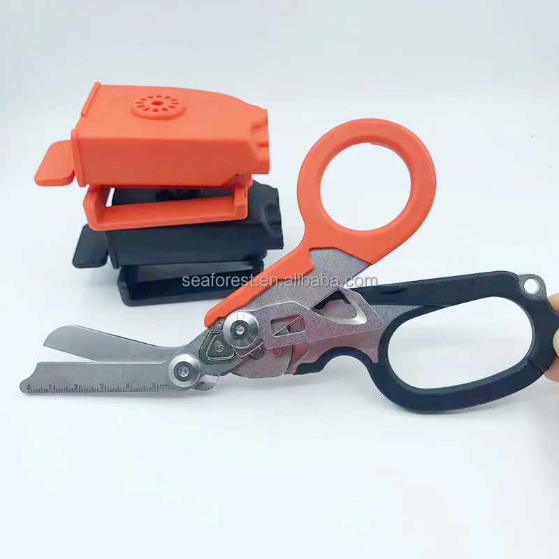 6 In 1 Foldable Multifunction Outdoor Survival Tools Emergency Shears