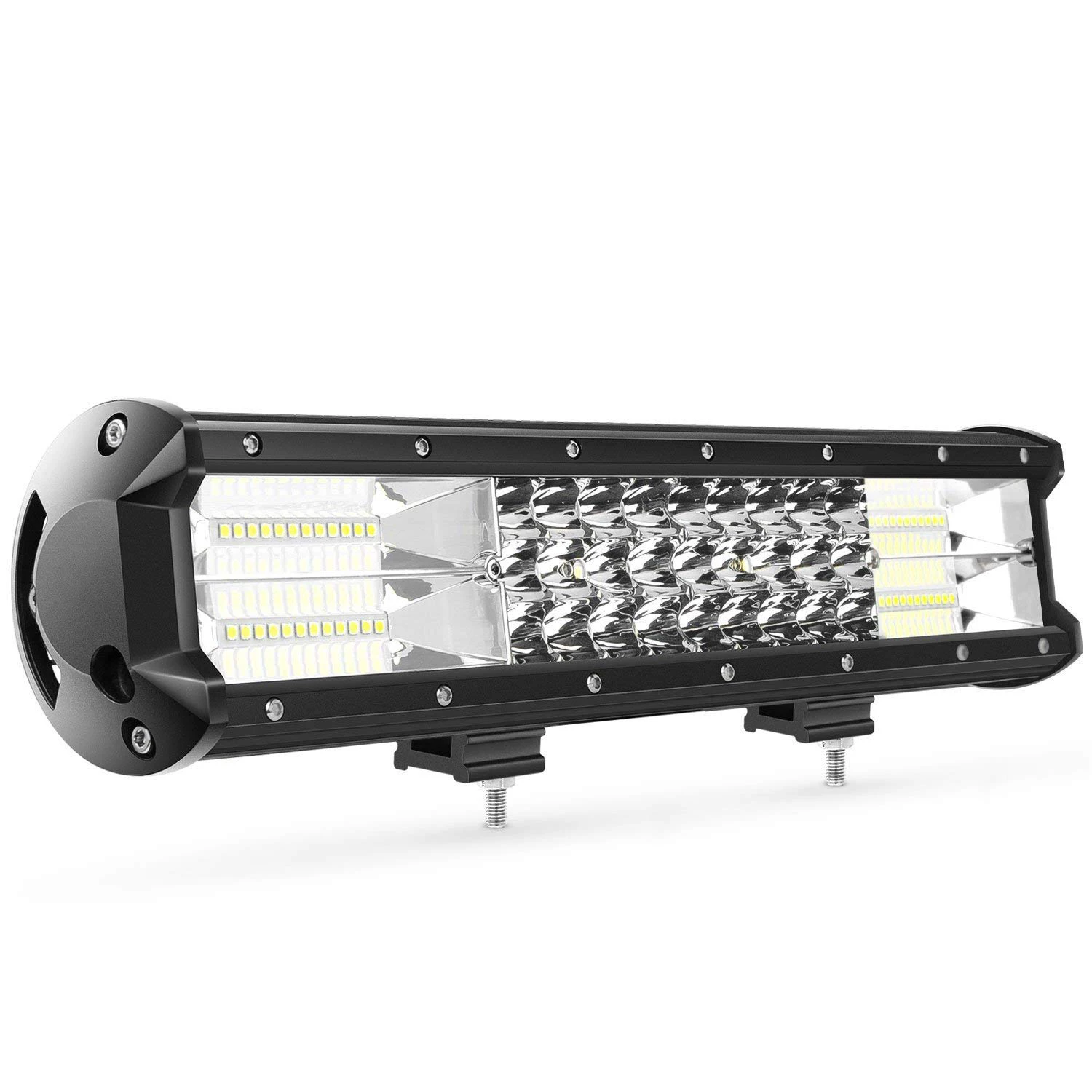 Barre lumineuse LED LIYI, blanche neutre, montage inférieur, dissipation thermique facilitée, 216 W, pour camion