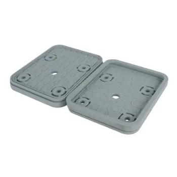 Custom T-Share Suction Plate Cover 140*115*17mm Plastic Vacuum Pad for CNC Woodworking Machine
