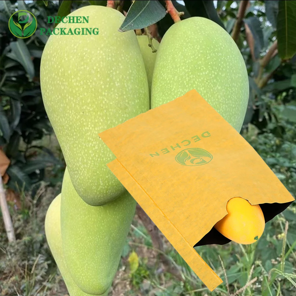 Sac de haute qualité protection des fruits croissant Pape 2022 sacs de mangue en gros