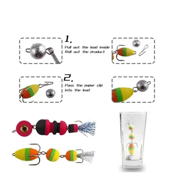 Cheery ABS Carp Insect Foam Hook Artificial Soft Bait Lure Freshwater Casting Bottom Fishing Ocean Beach Fishing Model – Soft Lure – view 4