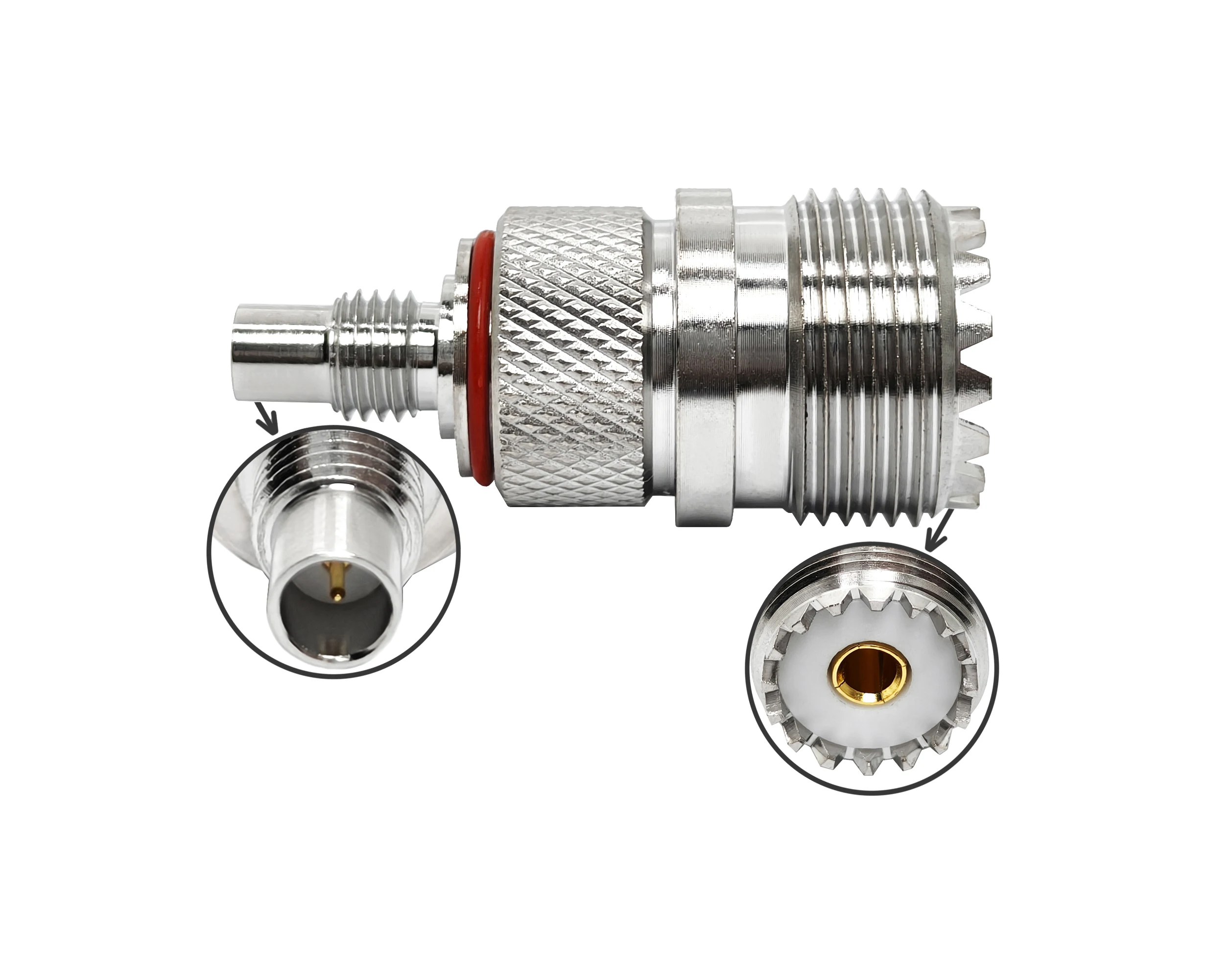 Factory RF Coaxial Motorola R7 to UHF Female R7 Connector for Cable
