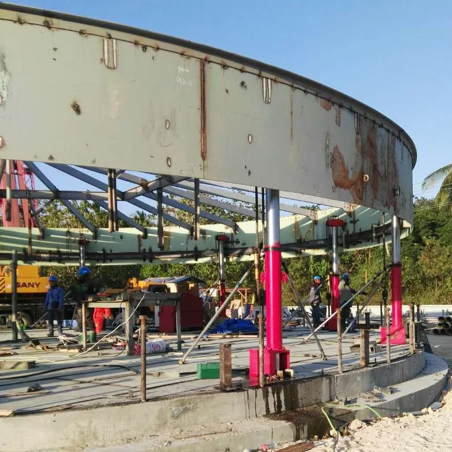 Automatic Hydraulic Jacking System for Tank Construction in Middle East and Southeast Asia Stock Available