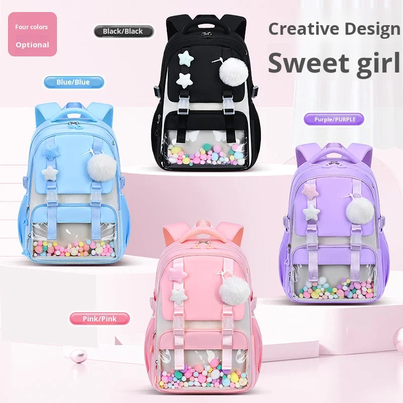 Waterproof Teen School Bag Girls Sac a dos High Quality School Backpack for Teenagers Mo aperçu 2