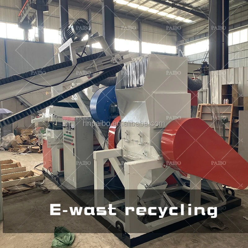 Automatic Factory Best Selling Waste Metal Recycling Scrap Copper Wire Cable Granulator Machine