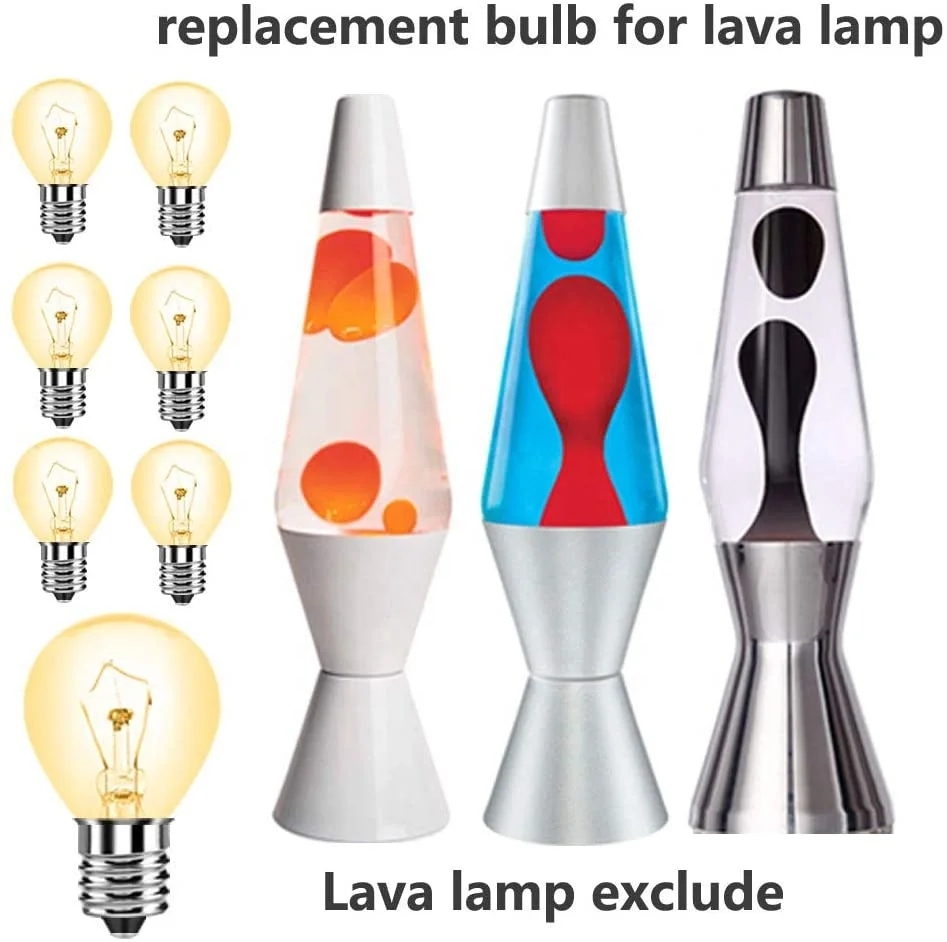 High quality clear incandescent bulb S35 E17 120V 25w transparent 