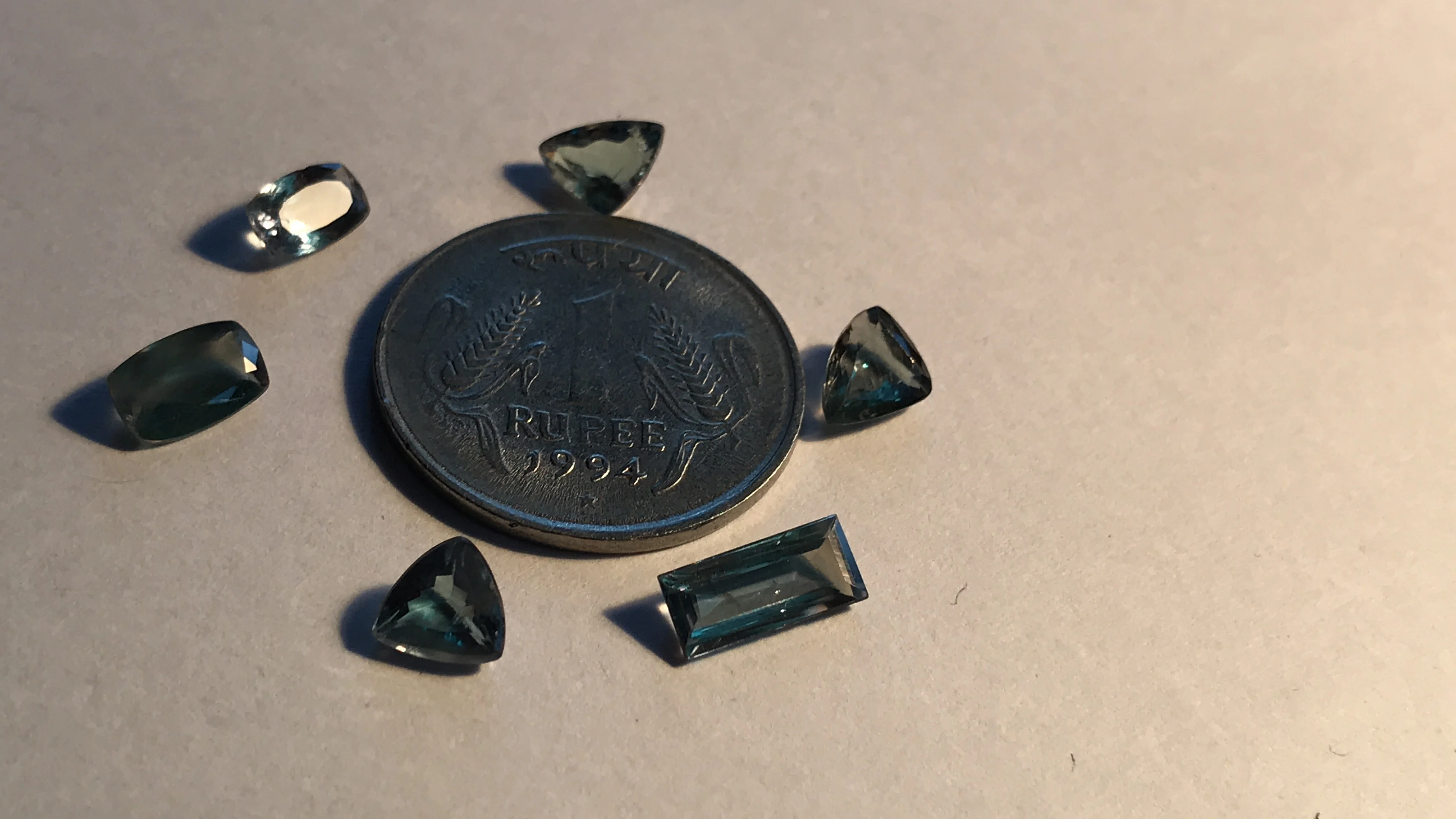 Rare Color Change Loose Gemstone Mixed Shapes for Jewelry Natural Chrysoberyl Alexandrite