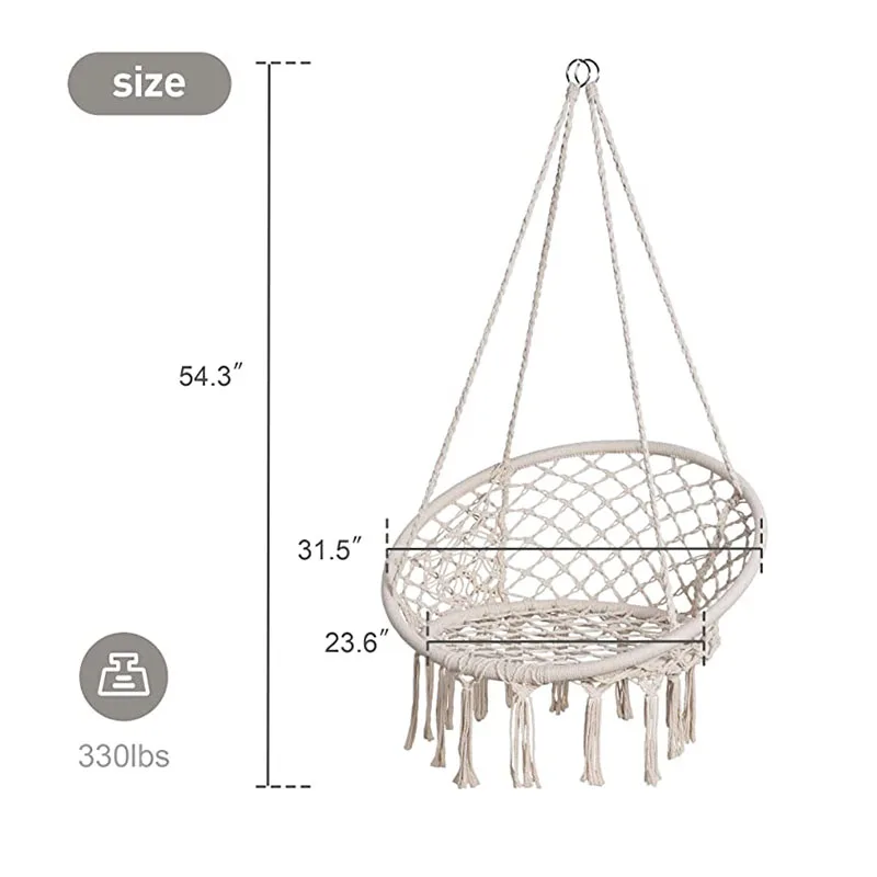 Zoshine Hanging Swing Egg Chair Outdoor Waterproof Outdoor Garden Furniture Patio Swings